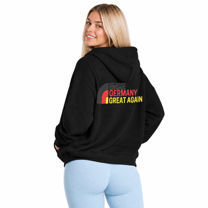 Zip-Hoodie "Make Germany Great Again" – Logo
