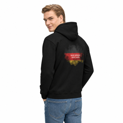 Zip-Hoodie "Make Germany Great Again" – Flagge