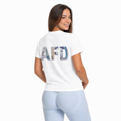 Unisex T-Shirt "AFD" – Rückenprint
