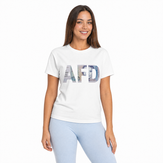 Unisex T-Shirt "AFD" – Brustprint